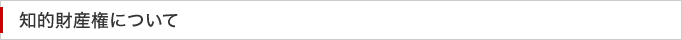 知的財産権について